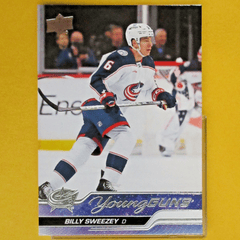2023-24 Upper Deck Series 2 Young Guns #487 Billy Sweezey Columbus Blue Jackets